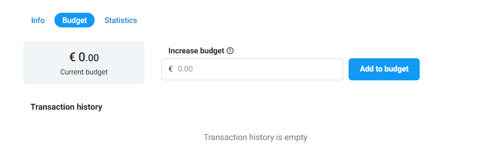 увеличение бюджета