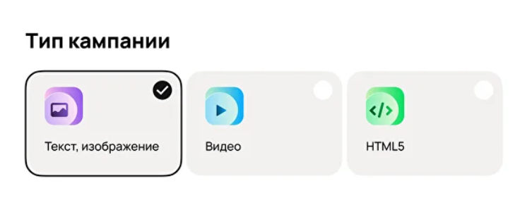 Типы кампаний Авито Рекламы