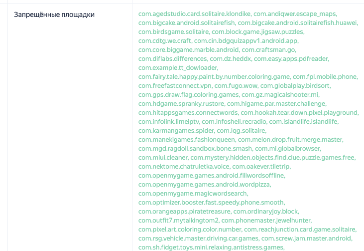 Минус-площадки