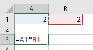 Ввод формулы Эксель вручную