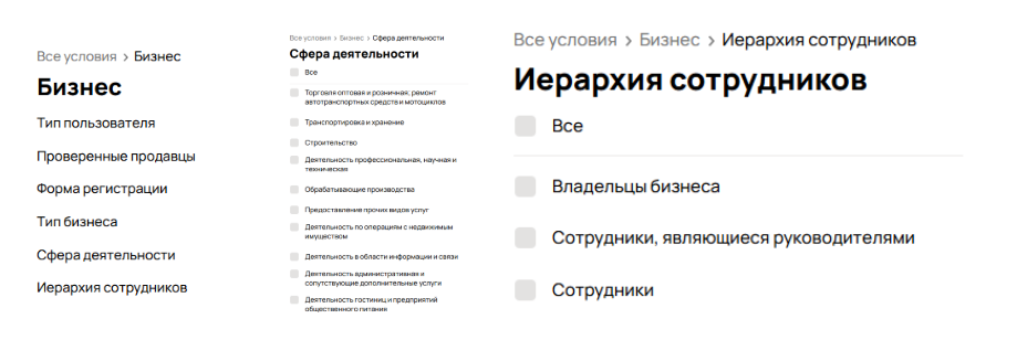 Как настроить таргетинг аудитории на Авито для рекламы