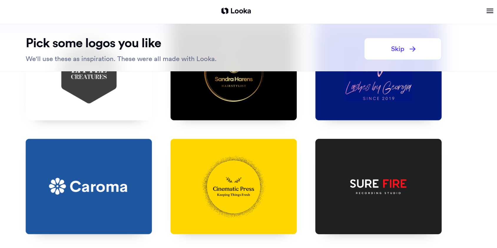 Looka для создания логотипов с помощью ИИ