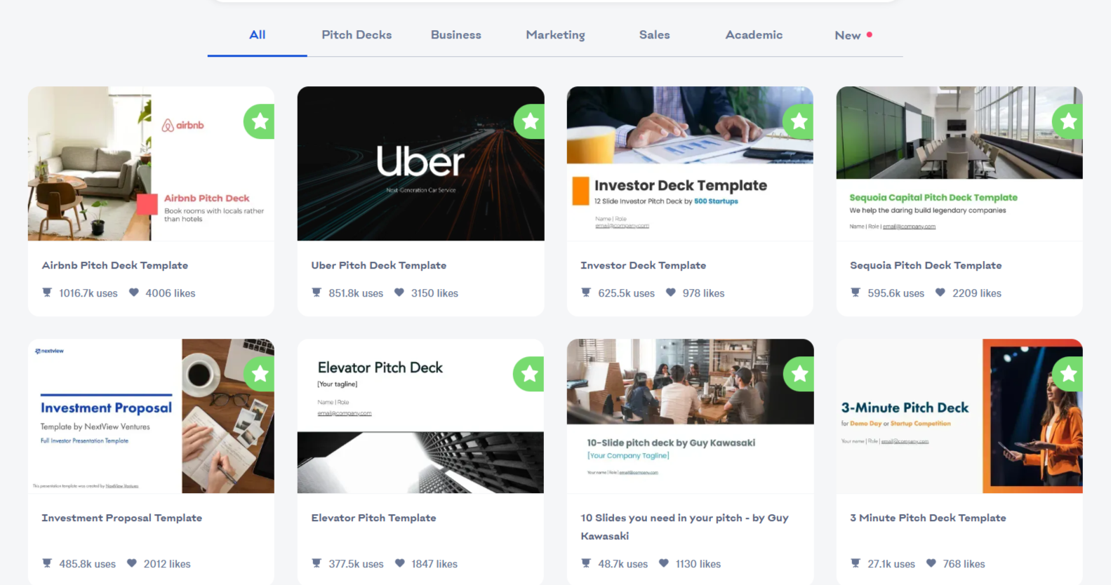 Создание питч-дека в Slidebean по сайту компании
