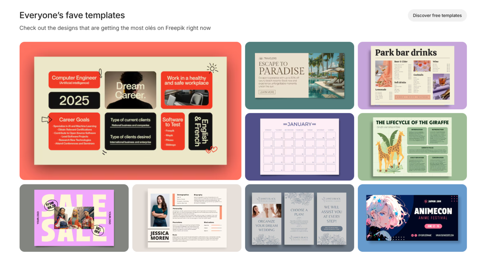 Создание презентации в Wepik онлайн