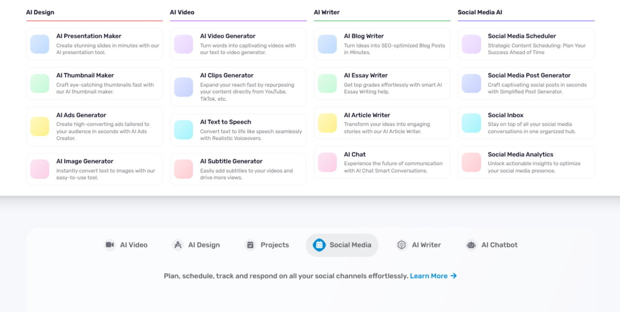 AI-инструменты редактирования слайдов в Simplified