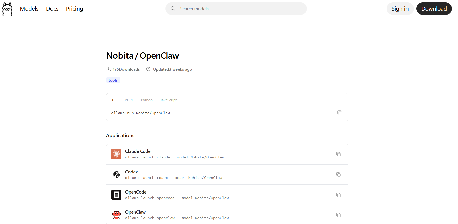 Запуск локальной ИИ-модели через Ollama для OpenClaw