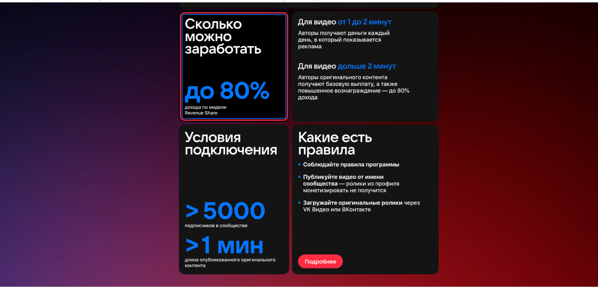 Разница между заработком на рекламе ВКонтакте и вознаграждением для рекламодателя