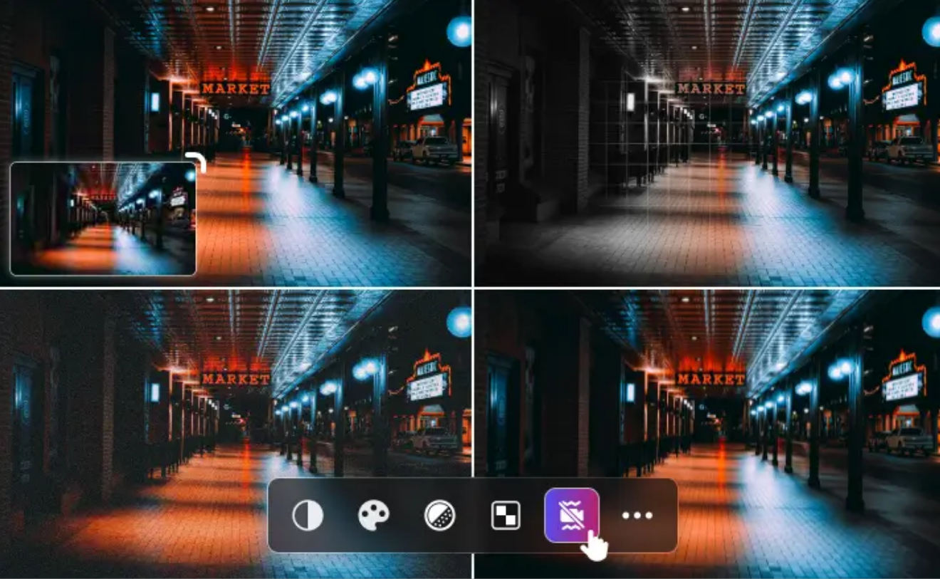 Интерфейс AVCLabs Video Enhancer AI для улучшения видео