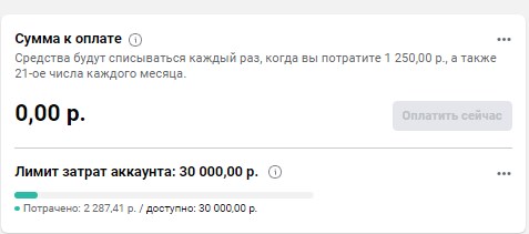 Фейсбук не списывает деньги за рекламу что делать